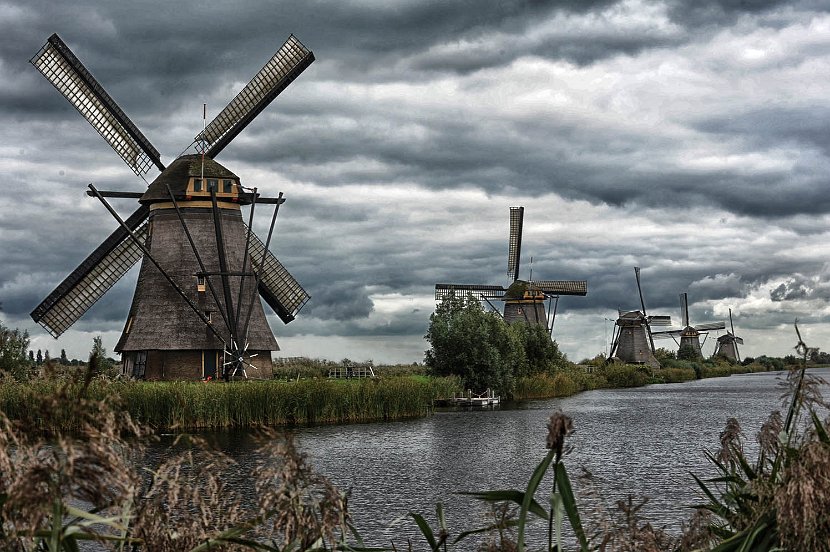 die Mühlen von kinderfdijk Kopie