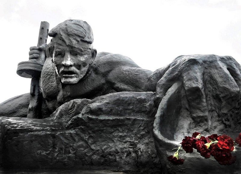 sterbender Rotarmist