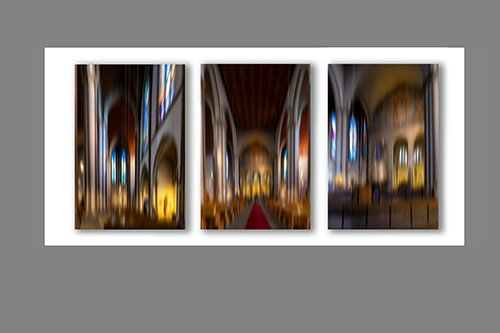 11. 60 40  Kirche Tryptichon  red